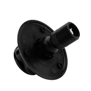 RV Ship Flange Threaded Leak-proof Water Inlet Connector Check Valve, Specifications: Black 1