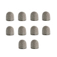 10pcs Silver Fibre Nano Conductive Light Fabric Tip High Sensitivity Capacitive Pen Tip, Spec: 10.0mm - free shipping - PMc TechLife - Order now!