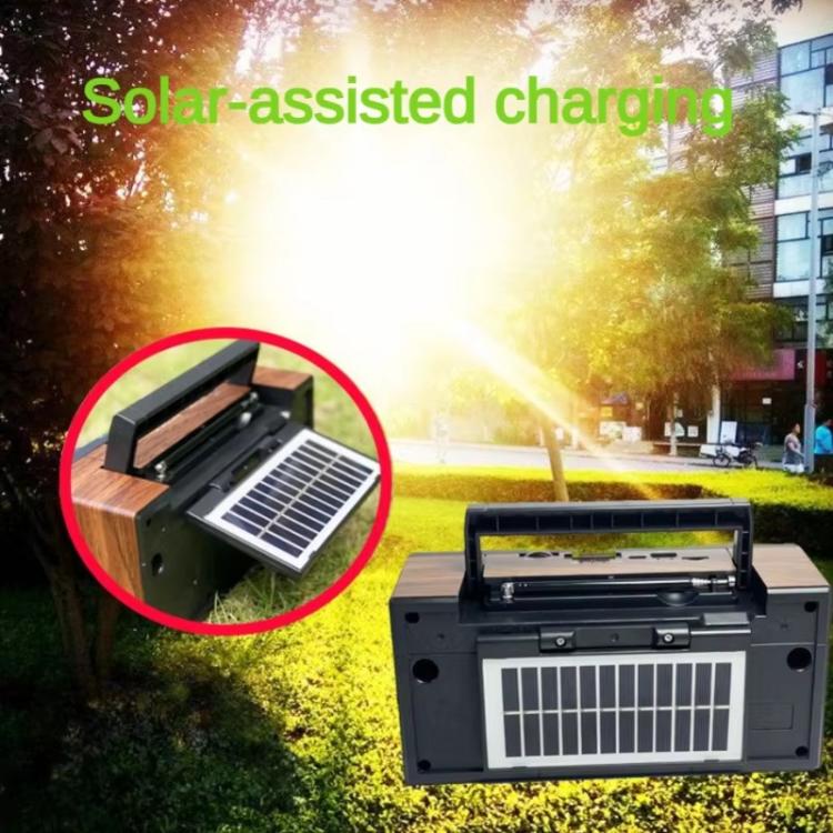 COLON RX-65SD Solar Charging Stereo FM Radio Wireless Bluetooth Speaker(Random Color Delivery) - free shipping - PMC Jewellery - Order now!