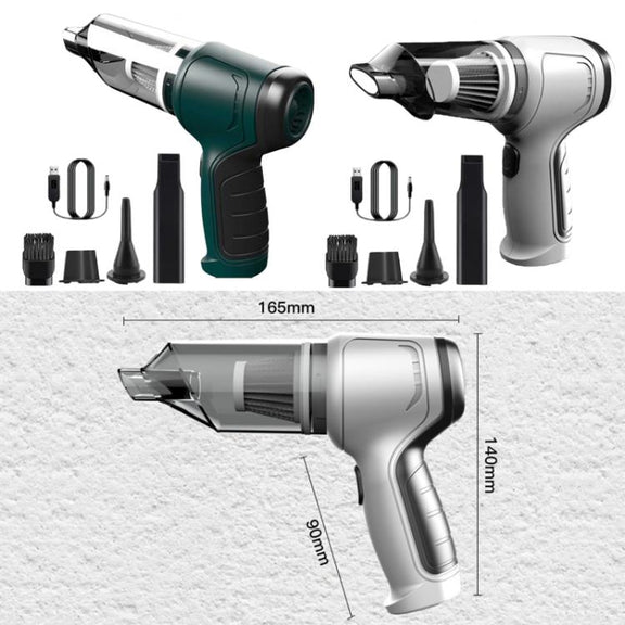 Car Small Wireless Handheld Vacuum Cleaner(Standard Green)