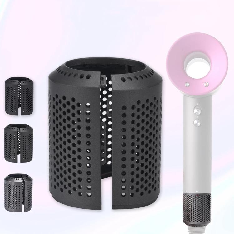 For Dyson HD01 / HD03 / HD08 / HD15 Hair Dryer Open Design Outer Filter Cover Replacement Parts(Black)