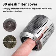 For Dyson HD01 / HD03 / HD08 / HD15 Hair Dryer Open Design Outer Filter Cover Replacement Parts(Black)