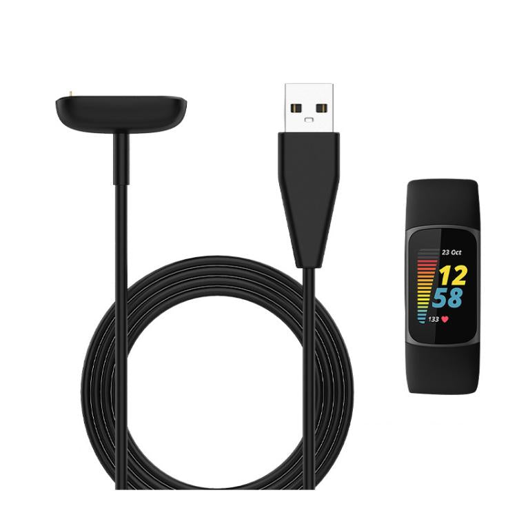 For Fitbit Charge 5 Smart Bracelet Charging Cable Watch Magnetic Charging Cable, Length: 1m
