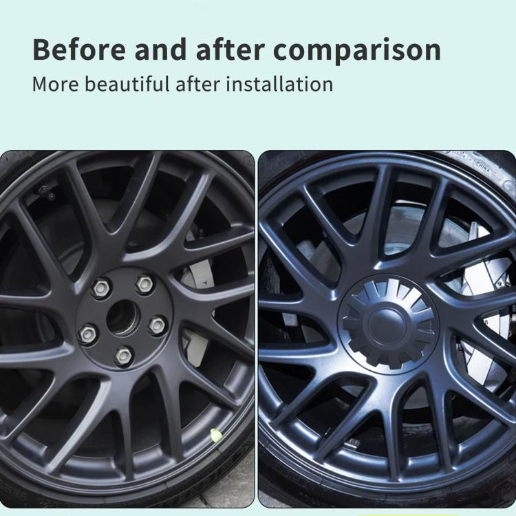 For Tesla 2024 Model 3 18-Inch Wheel Center Protection Cover(Spray Paint Without LOGO) - Wheels Tires & Parts by PMC TechLife | Online Shopping South Africa | PMC TechLife | Buy Now Pay Later Mobicred