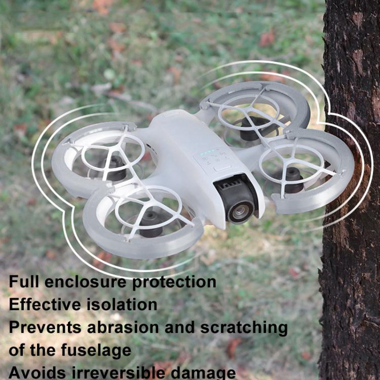 For DJI Neo CQT Impact Protection Cover + Bumper + Folding Stand + Tail Wing 4 In 1 Set(Black) - free shipping - PMC TechLife - Order now!