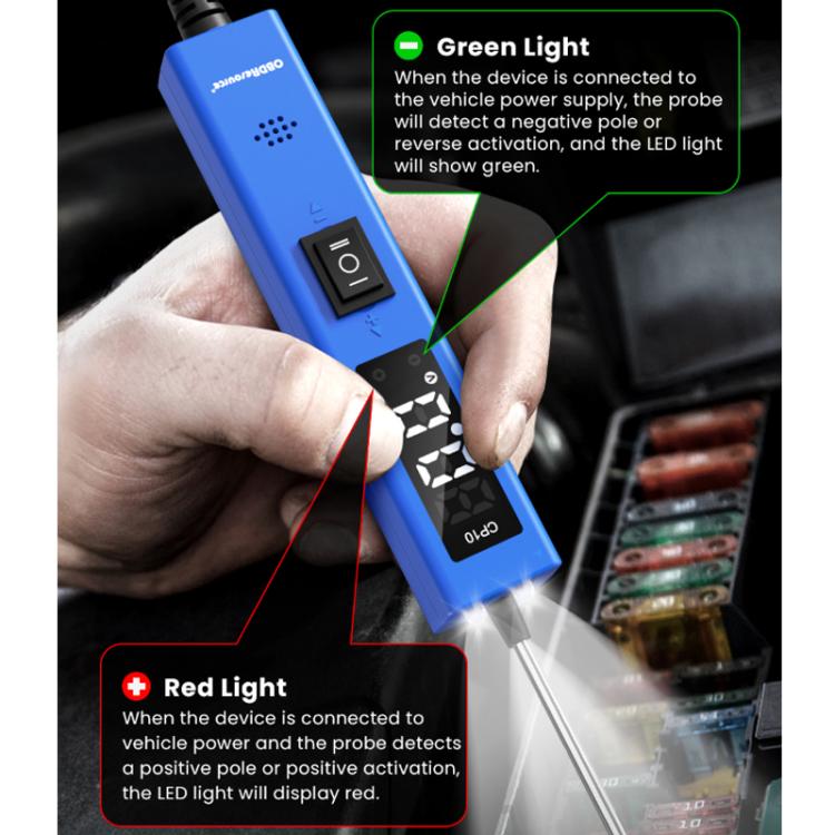 OBDResource 0-80V Multi-Function Portable Automobile Circuit Tester(CP10) - Electronic Test by OBDResource | Online Shopping South Africa | PMC Jewellery | Buy Now Pay Later Mobicred