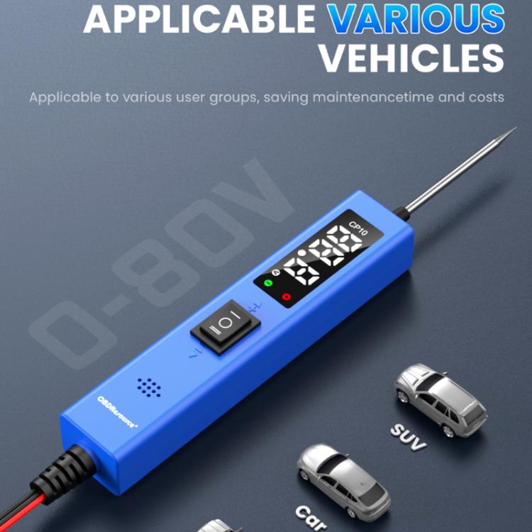 OBDResource 0-80V Multi-Function Portable Automobile Circuit Tester(CP10) - Electronic Test by OBDResource | Online Shopping South Africa | PMC Jewellery | Buy Now Pay Later Mobicred