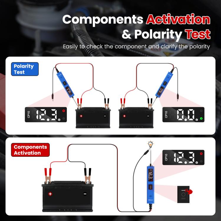 OBDResource 0-80V Multi-Function Portable Automobile Circuit Tester(CP10) - Electronic Test by OBDResource | Online Shopping South Africa | PMC Jewellery | Buy Now Pay Later Mobicred