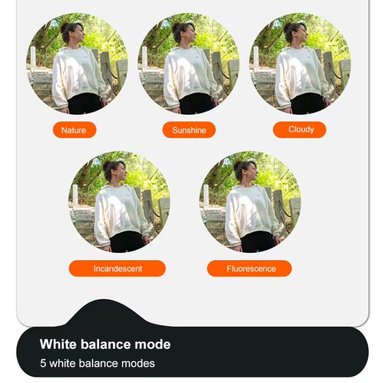 4K HD Touch Screen Digital Micro SLR Camera MP3 DSLR Camcorder 64MP Anti-Shake Vlogging Video Camera(White) - Video Cameras by PMC TechLife | Online Shopping South Africa | PMC TechLife | Buy Now Pay Later Mobicred