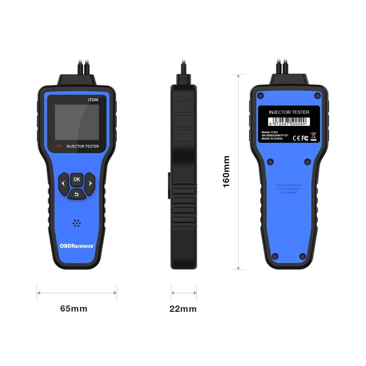 OBDResource 5V/12V Automotive Fuel Injector Custom Settings Dual Head Tester - free shipping - PMC Jewellery - Order now!