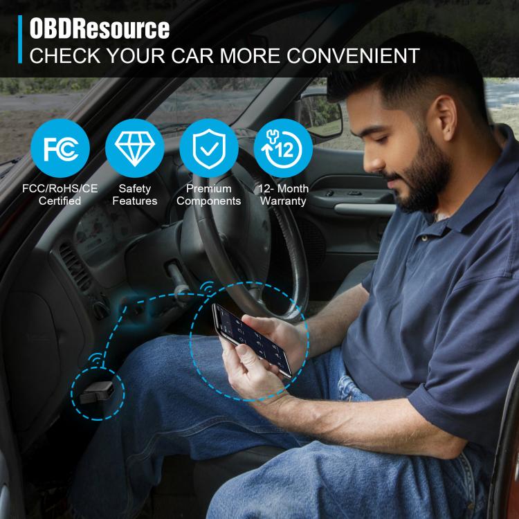 OBDResource ELM327 Car Fault Bluetooth Diagnostic Instrument Supports iO - free shipping - PMC Jewellery - Order now!