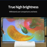Z01 1080P 5G Bluetooth Projector Android 9.0 System Supports Mirroring Screen UK Plug