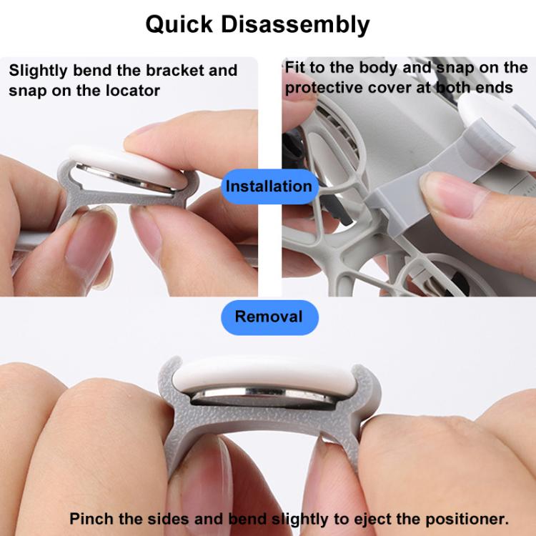 For DJI Neo CQT Mounting Locator Bracket Anti Loss Tracker Fixed Frame