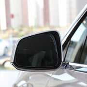 For Tesla Model X White Wide Field Of View Anti-glare Rearview Mirror Reversing Lens