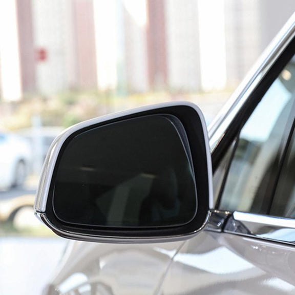 For Tesla Model X White Wide Field Of View Anti-glare Rearview Mirror Reversing Lens