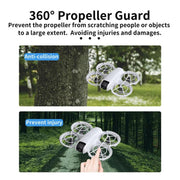 For DJI Neo CQT Blade Protector Propeller Integrated Shock Absorbing Bumper Ring