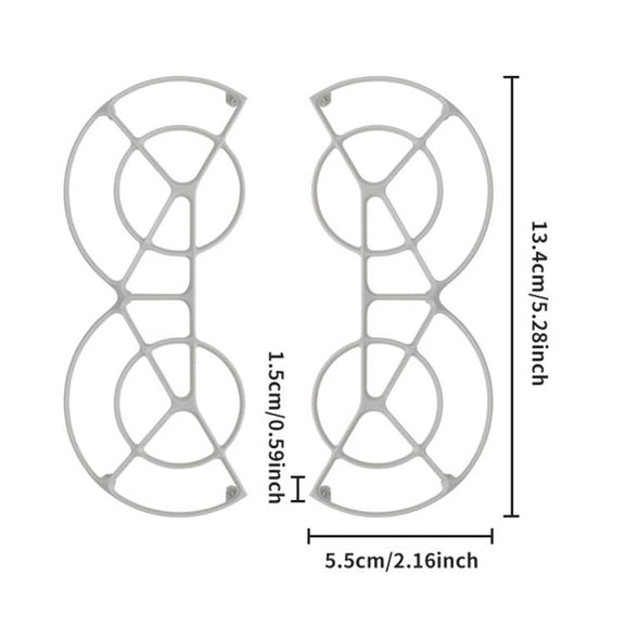 For DJI Neo CQT Blade Protector Propeller Integrated Shock Absorbing Bumper Ring