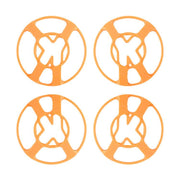 For DJI Neo CQT Drone Landing Scratch Protective Cover Prevent Finger Scratch Protective Cover Accessories, Color: Upper Orange