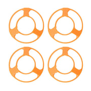 For DJI Neo CQT Drone Landing Scratch Protective Cover Prevent Finger Scratch Protective Cover Accessories, Color: Lower Orange