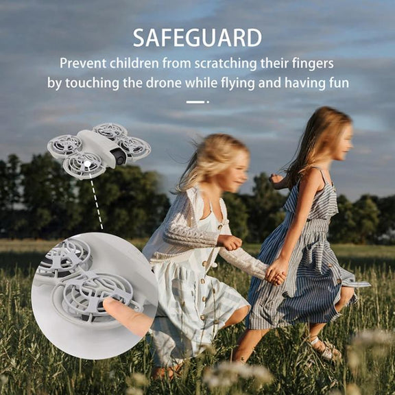 For DJI Neo CQT Drone Landing Scratch Protective Cover Prevent Finger Scratch Protective Cover Accessories, Color: Lower Gray