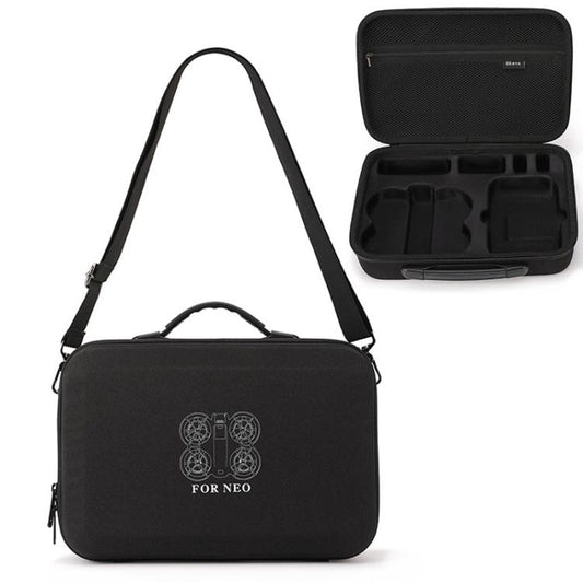 For DJI Neo Fly More Combo BKANO Storage Bag Hard Shell Shoulder Bag(Black) - free shipping - PMC Jewellery - Order now!