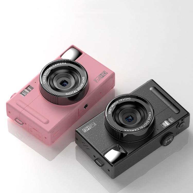 AMKOV CD-R1 24MP HD Pixel Shooting Student Camera 1080P Video Recording CCD Photo Video HD Camera(Pink) - free shipping - PMC Jewellery - Order now!