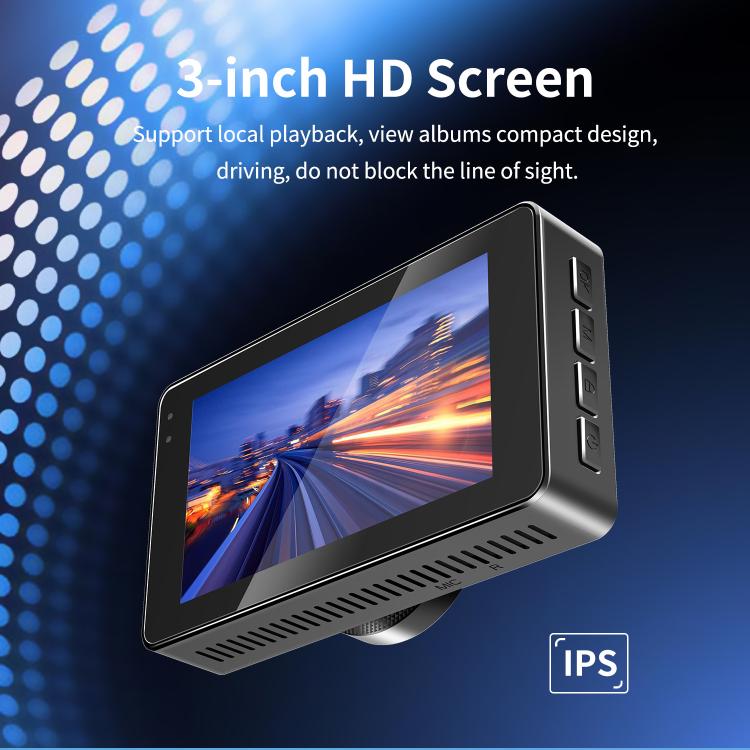 4K+1080P Driving Recorder Dual Front & Rear Recording WIFI Reversing Images(X16) - Car DVRs by PMC TechLife | Online Shopping South Africa | PMC TechLife | Buy Now Pay Later Mobicred