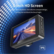 4K+1080P Driving Recorder Dual Front & Rear Recording WIFI Reversing Images(X16)