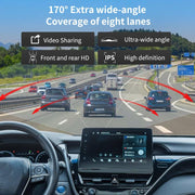 4K+1080P Driving Recorder Dual Front & Rear Recording WIFI Reversing Images(X16)