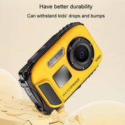 IP68 5m Water-resistant Sports Digital Camera Kids Student DV Camera(Blue)