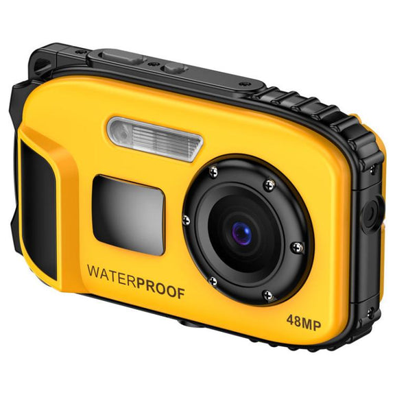 IP68 5m Water-resistant Sports Digital Camera Kids Student DV Camera(Blue)