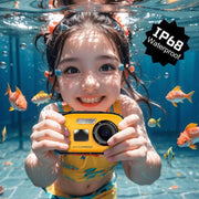 IP68 5m Water-resistant Sports Digital Camera Kids Student DV Camera(Blue)