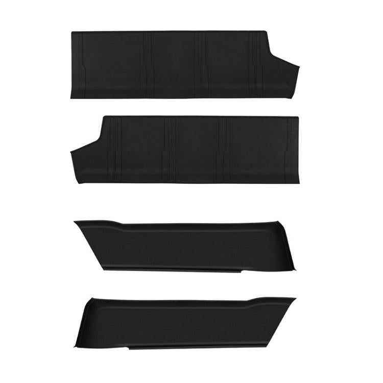 For Tesla Model Y Rear Seat One-Piece Full-Cover Anti-Kick Pads Guard Pad Decoration(4pcs /Set) - Seat Accessories by PMC TechLife | Online Shopping South Africa | PMC TechLife | Buy Now Pay Later Mobicred