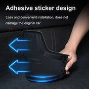 For Tesla Model Y Rear Seat One-Piece Full-Cover Anti-Kick Pads Guard Pad Decoration(4pcs /Set)