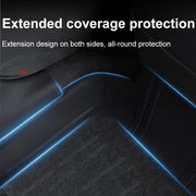 For Tesla Model Y Rear Seat One-Piece Full-Cover Anti-Kick Pads Guard Pad Decoration(4pcs /Set)