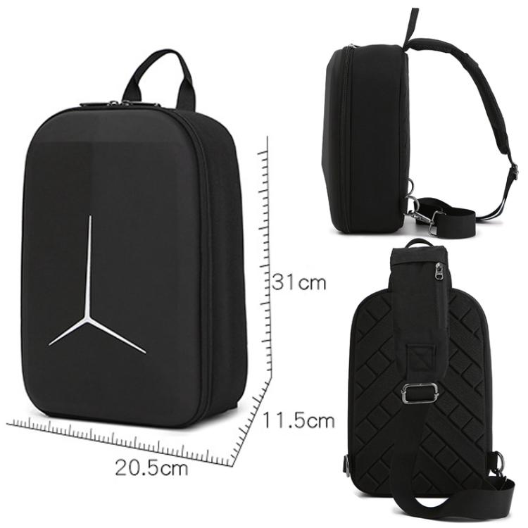For DJI Neo BKANO NE-005 Portable Shoulder Bag Organiser Chest Bag(Black)