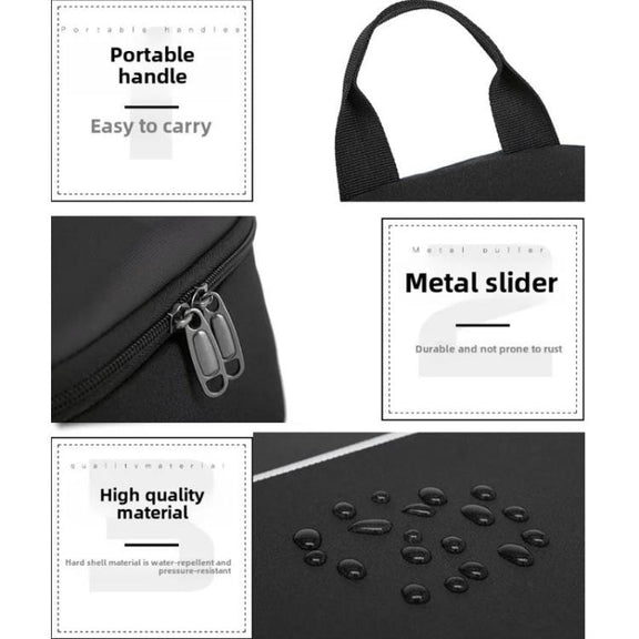 For DJI Neo BKANO NE-005 Portable Shoulder Bag Organiser Chest Bag(Black)