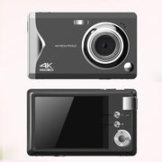 4K HD 3.0-Inch IPS Screen Autofocus HD Digital Camera Student DV Camera SLR(Black)