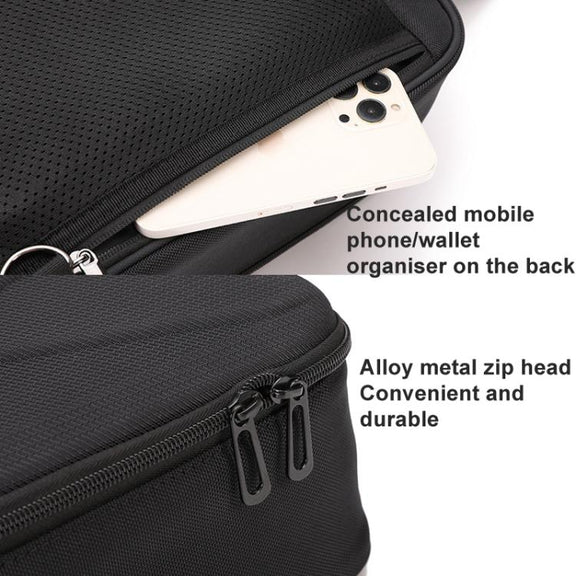 For DJI Neo BKANO NE-016 Storage Hard Shell Case Chest Bag(Black)