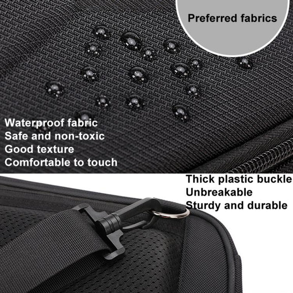 For DJI Neo BKANO NE-016 Storage Hard Shell Case Chest Bag(Black)
