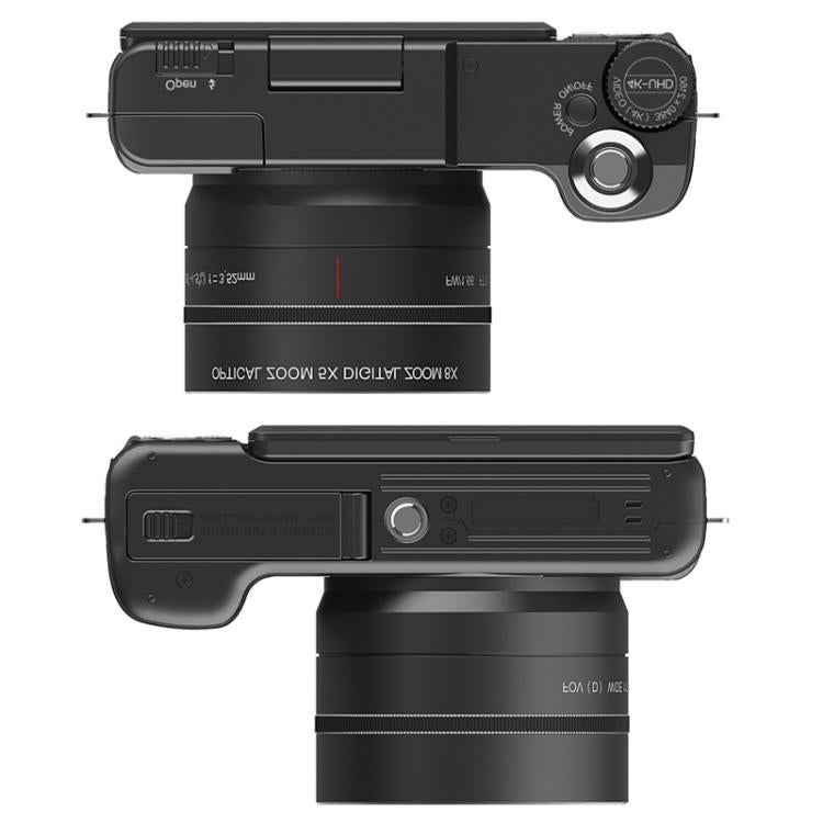 Micro SLR 5X Optical Zoom / 8X Digital Zoom Digital Camera 48MP HD Shooting VCR Photo Camera(Black) - Video Cameras by PMC TechLife | Online Shopping South Africa | PMC TechLife | Buy Now Pay Later Mobicred