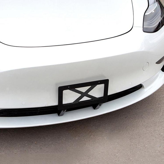For Tesla Model Y American Standard License Plate Frame Aluminum Alloy License Plate Bracket