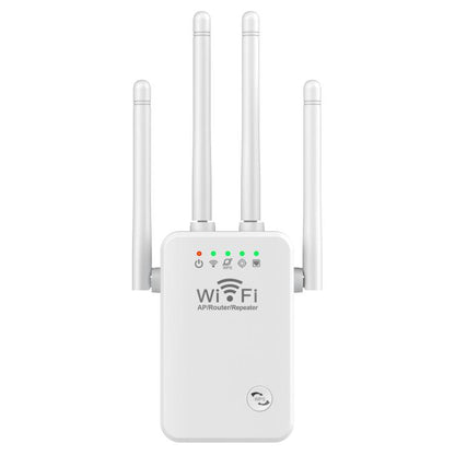 Urant U9 300Mbps 2.4G Wireless Repeater WiFi Signal Amplifier Support WPS Quick Setting US Plug White - Broadband Amplifiers by Urant | Online Shopping South Africa | PMC Jewellery | Buy Now Pay Later Mobicred