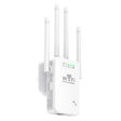 Urant U9 300Mbps 2.4G Wireless Repeater WiFi Signal Amplifier Support WPS Quick Setting EU Plug White - Broadband Amplifiers by Urant | Online Shopping South Africa | PMC TechLife | Buy Now Pay Later Mobicred