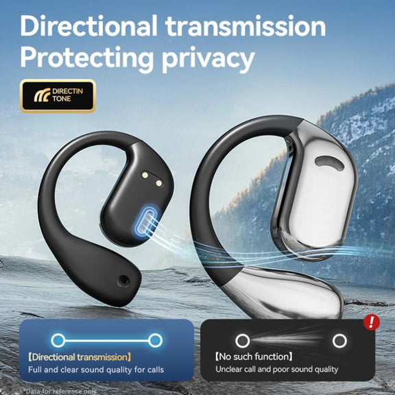 M75 On-Ear AI Intelligent Translation Language Conference Recording Wireless Digital Display Bluetooth Earphone(Skin Color)