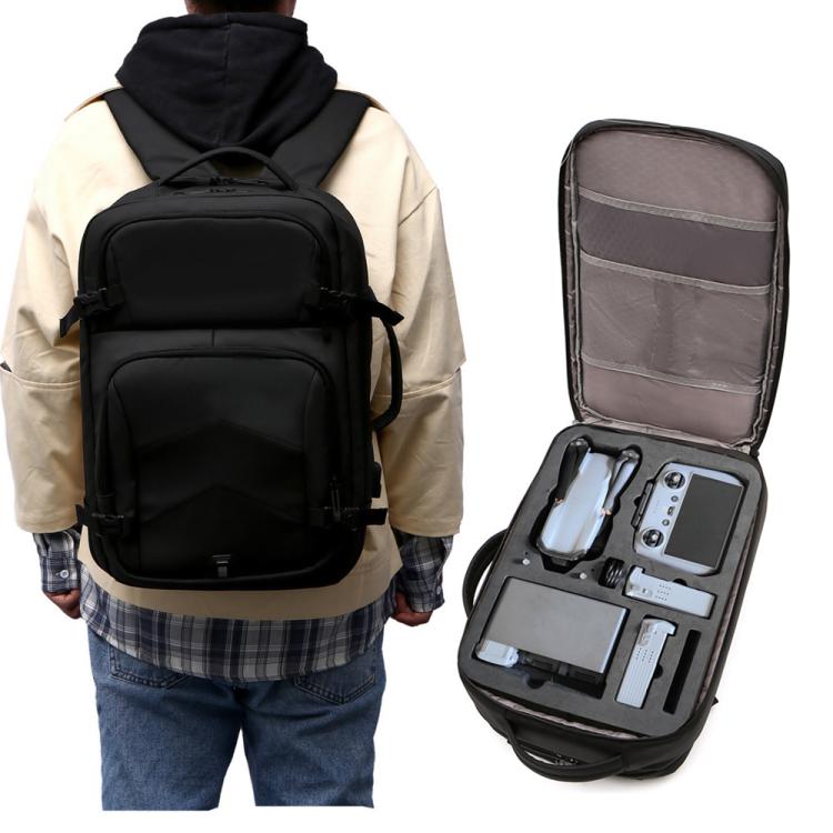 For DJI Air 3  BKANO A3-005 Large Capacity Shoulder Bag Organizer Backpack(Black) - free shipping - PMC Jewellery - Order now!