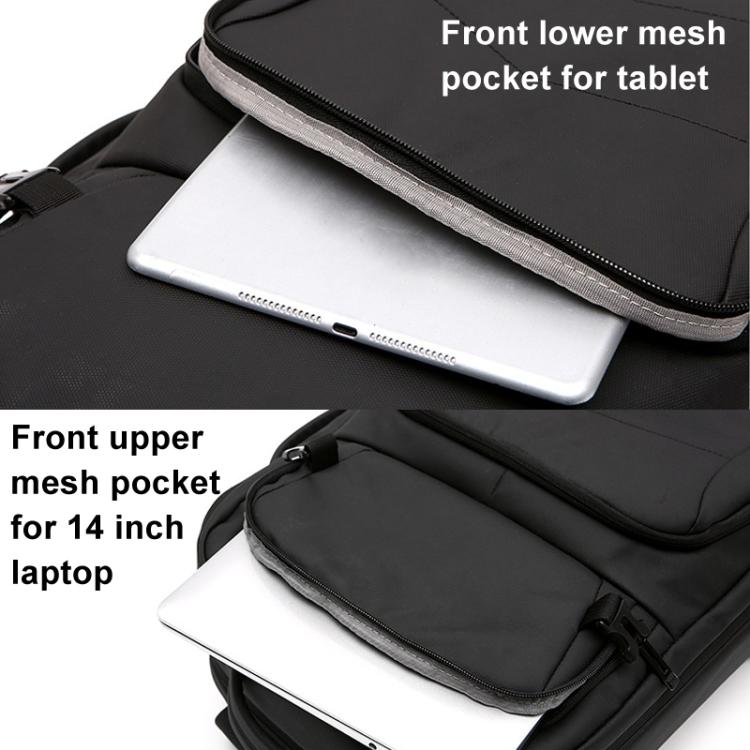 For DJI Air 3  BKANO A3-005 Large Capacity Shoulder Bag Organizer Backpack(Black) - free shipping - PMC Jewellery - Order now!