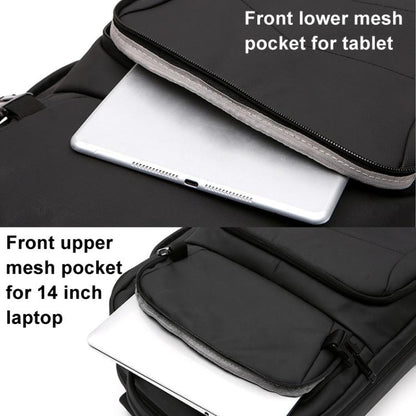 For DJI Air 3  BKANO A3-005 Large Capacity Shoulder Bag Organizer Backpack(Black) - free shipping - PMC Jewellery - Order now!