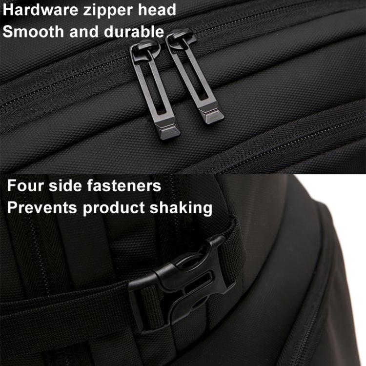 For DJI Air 3  BKANO A3-005 Large Capacity Shoulder Bag Organizer Backpack(Black) - free shipping - PMC Jewellery - Order now!