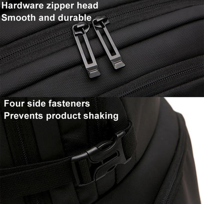 For DJI Air 3  BKANO A3-005 Large Capacity Shoulder Bag Organizer Backpack(Black) - free shipping - PMC Jewellery - Order now!